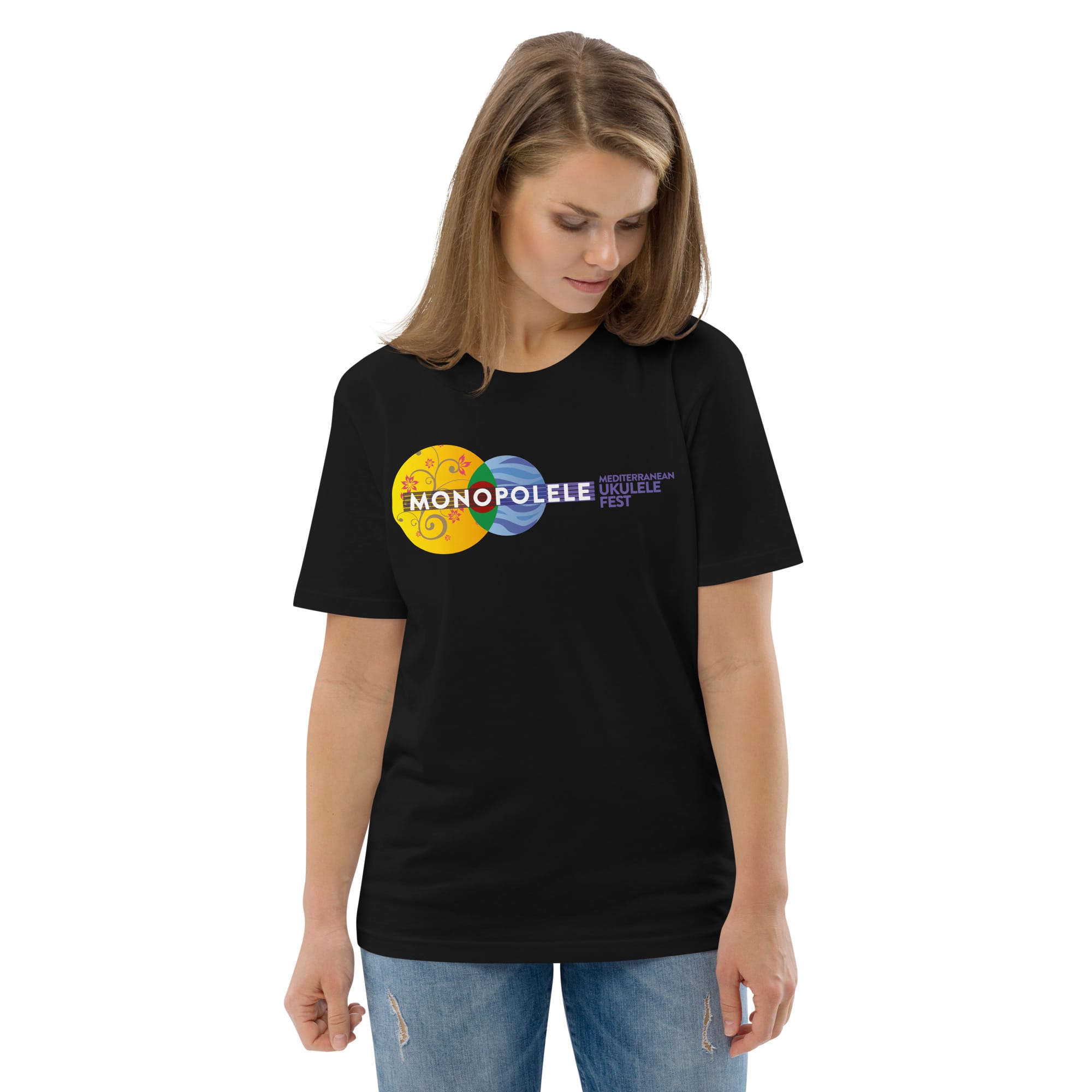 Monopolele logo - Unisex organic cotton t-shirt