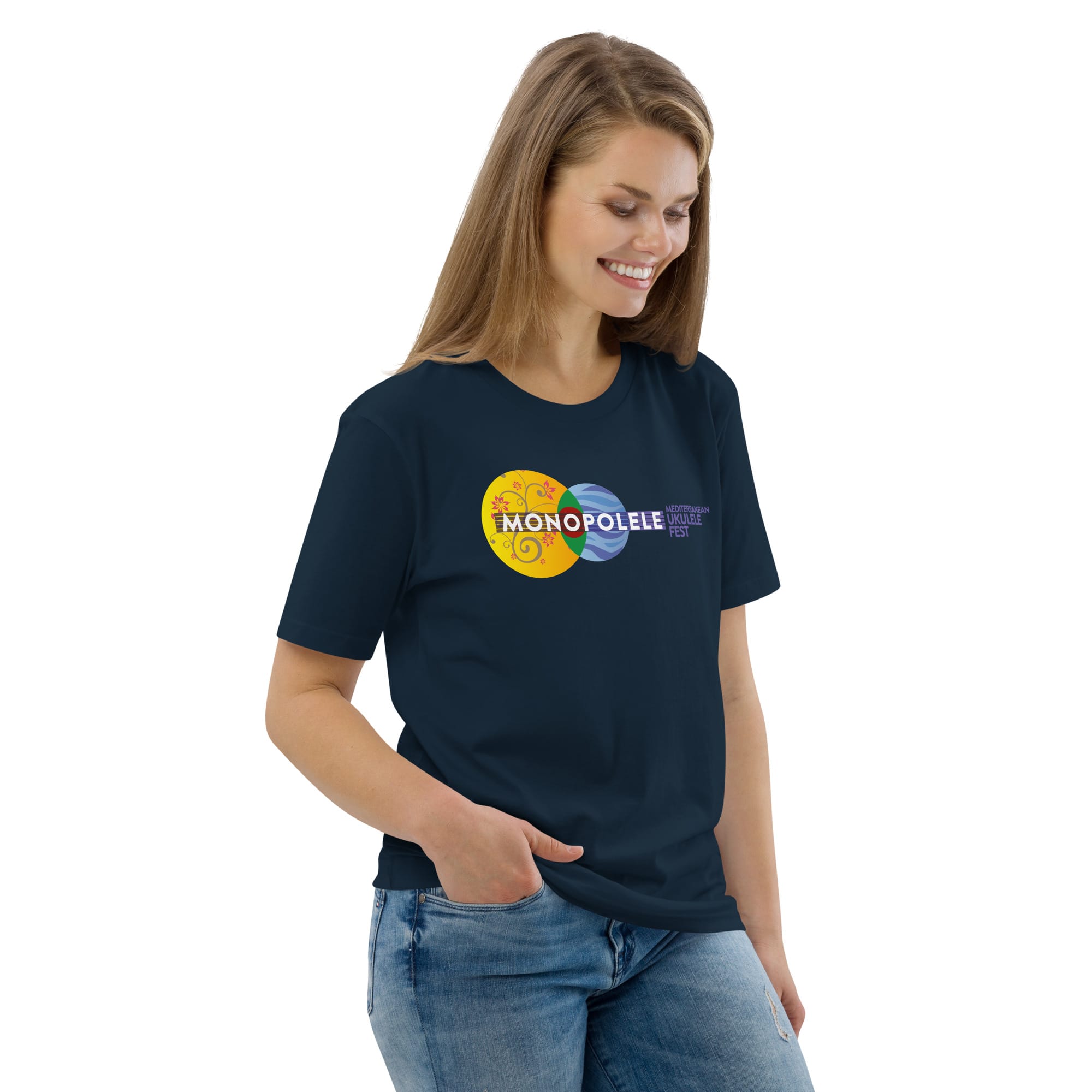 Monopolele logo - Unisex organic cotton t-shirt