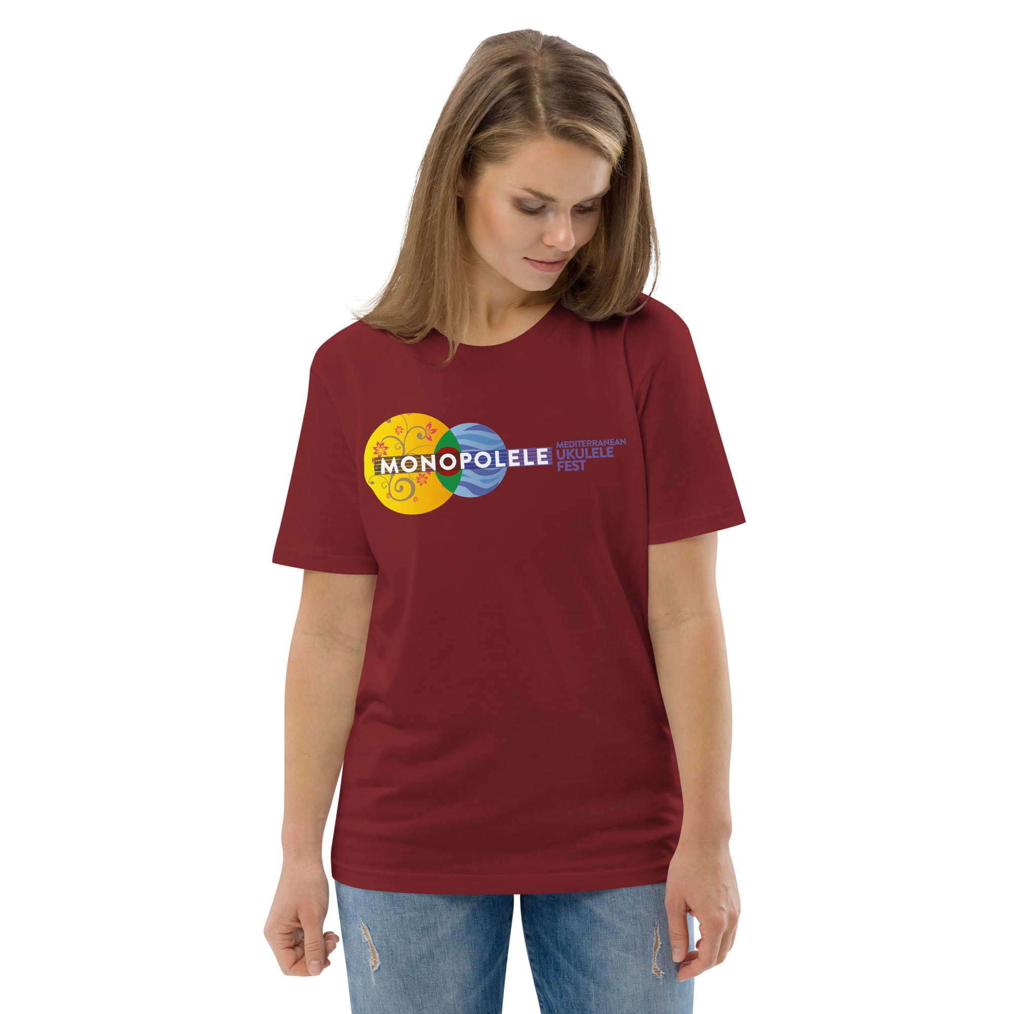 Monopolele logo - Unisex organic cotton t-shirt