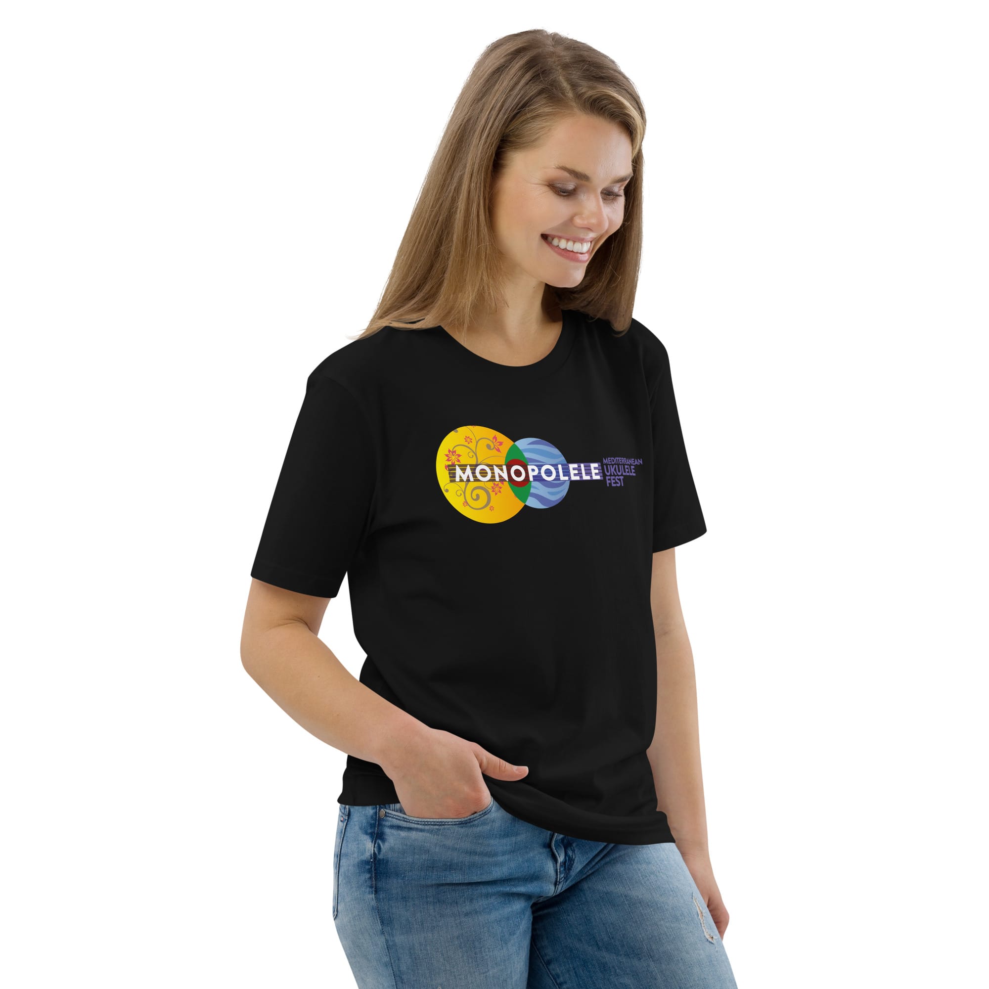 Monopolele logo - Unisex organic cotton t-shirt