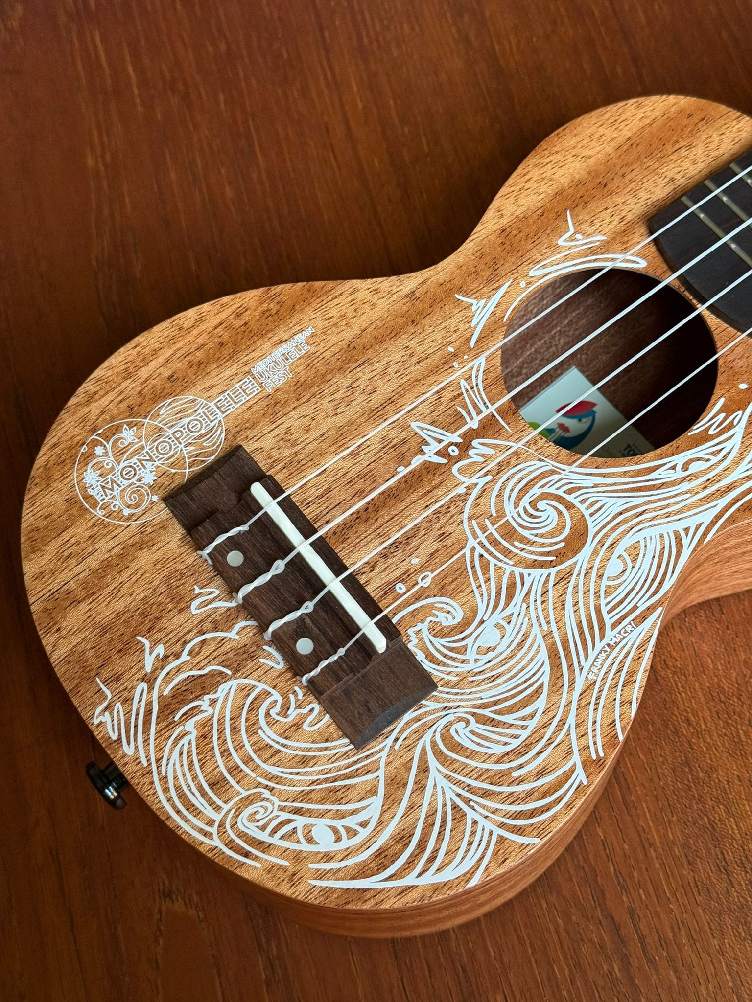 Monopolele Ukulele Soprano Long Neck by Todo